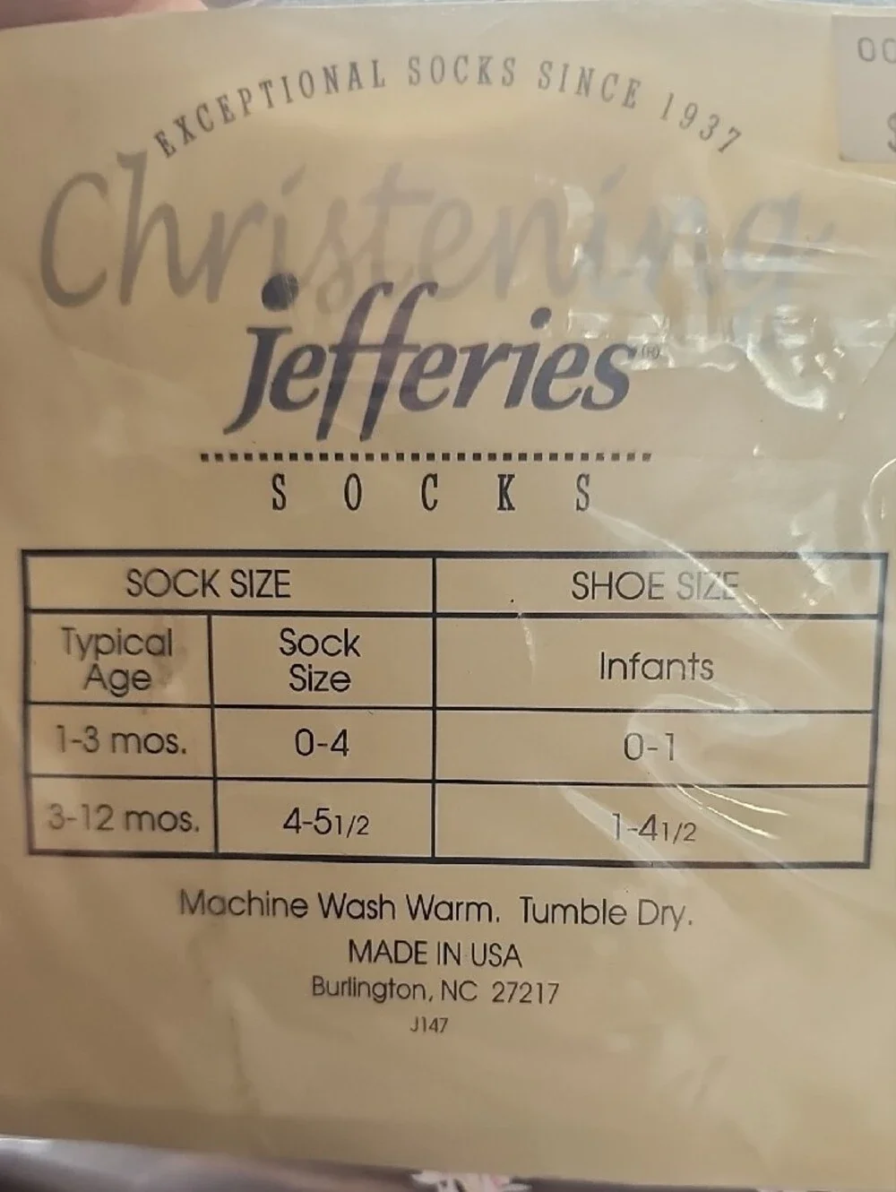 Jefferies NWT Pearl White Christening Socks Size 0-4